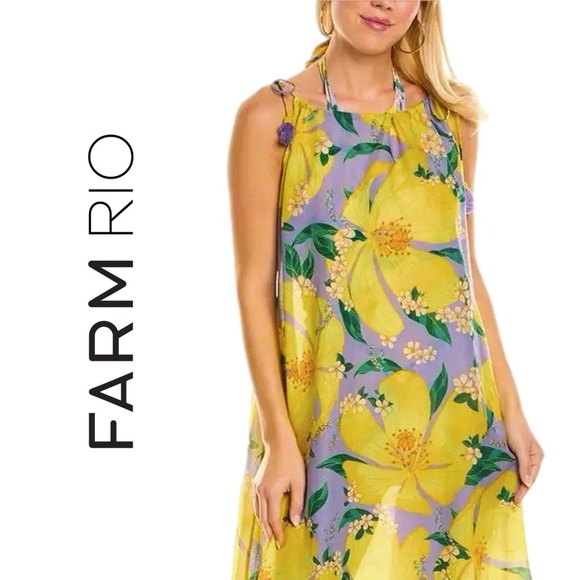 FARM Rio Pietra Cover Up Maxi Dress - Picture 4 of 16